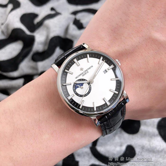 江詩丹頓 Vacheron Constantin 進口8217全自動機械機芯 316精鋼錶帶 男士腕表  wssb4156